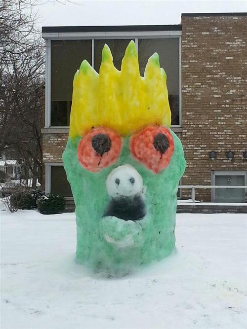 Snow Sculpture Snow Sculpture